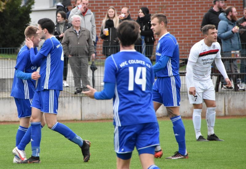 Rotsüchtiger HFC Colditz rettet knappen Sieg über die Zeit